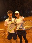 Andrea Palazon y Marcos Palazon campeones mixtos junior 2020